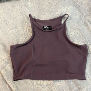 Beach Riot workout top.